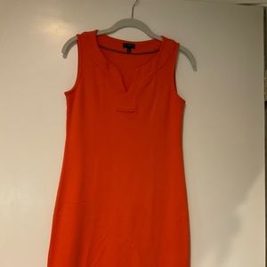 Talbots Orange Summer Dress Size Petite